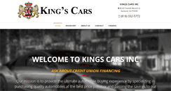Desktop Screenshot of kingscars.net